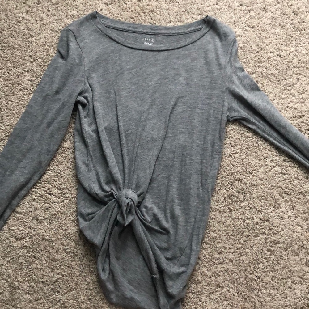 Ties grey long sleeve